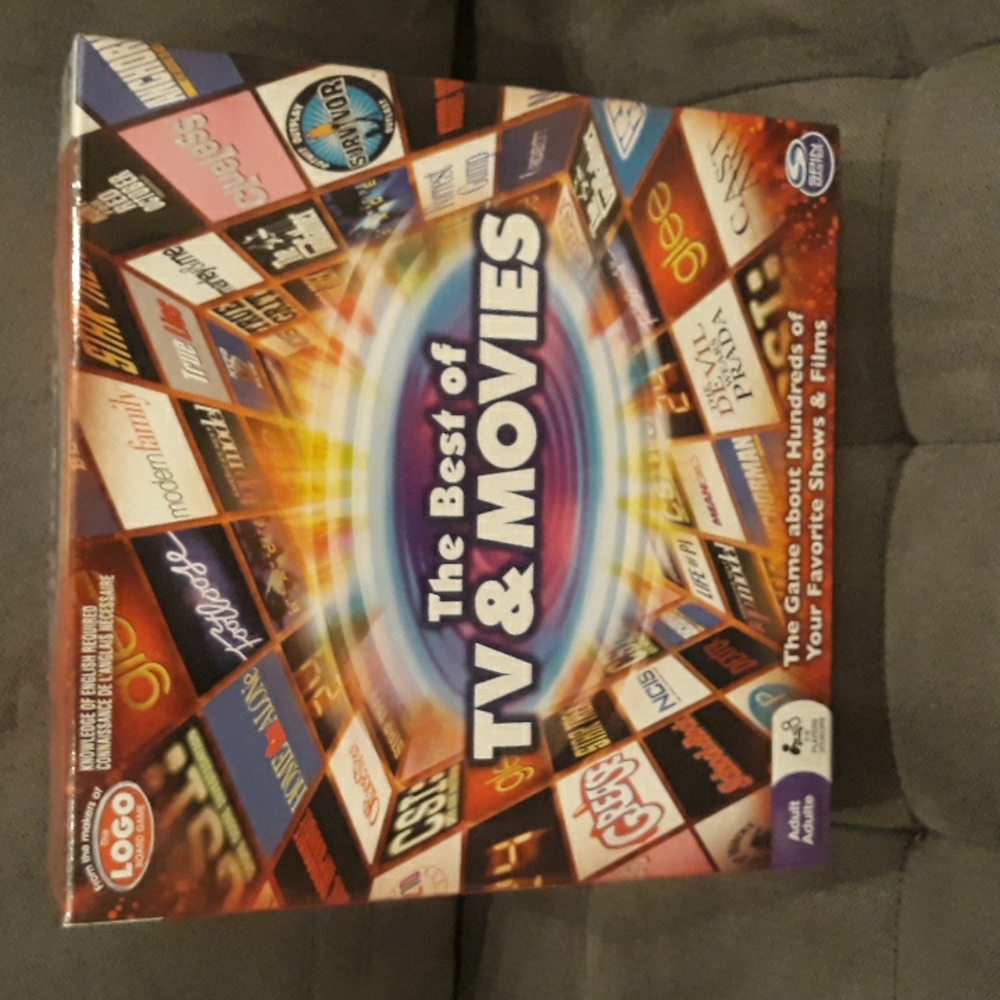 The Best of TV & Movies Board Game, NEW